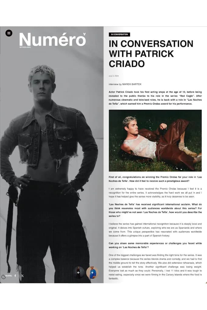 Patrick Criado, prensa 5